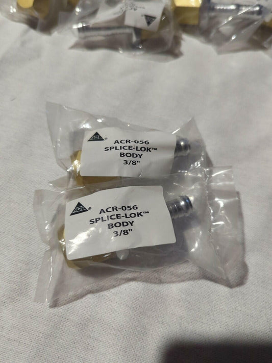 AGS ACR-056 Splice-Lok A/C Repair Union 5/16 3/8 1/2 Tube to #8 Hose 2-Pack