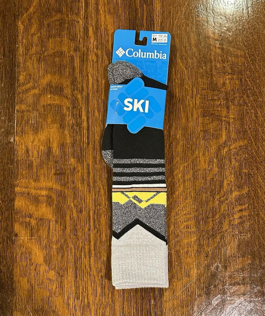 Columbia Ski Socks Over The Calf Medium Blue Thermolite Winter Performance