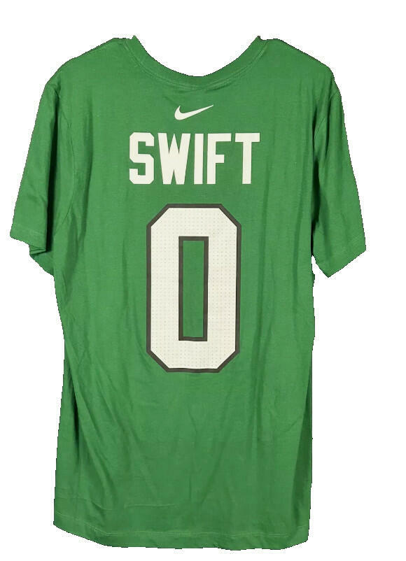 Nike Men's Eagles D'Andre Swift Player Name & Number Tee, Midnight Green
