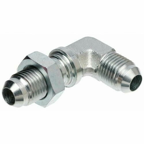 Gates G60447-2020 Hydraulic Hose Adapter 20MJ-20BKHD90 Heavy Duty Fitting