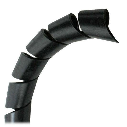 Phillips 5-532 Spiral Wrap 3/4" ID Black 100' Wire Cable Hose Protection