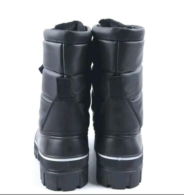 Alpine Design Women's Willow Quilted Black Snow Boots Size 10 Waterproof