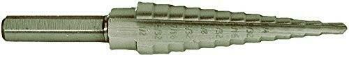 Century 27204 #2 HSS Step Drill Bit 1/2"-1" 1/8" Steps High Speed Steel USA
