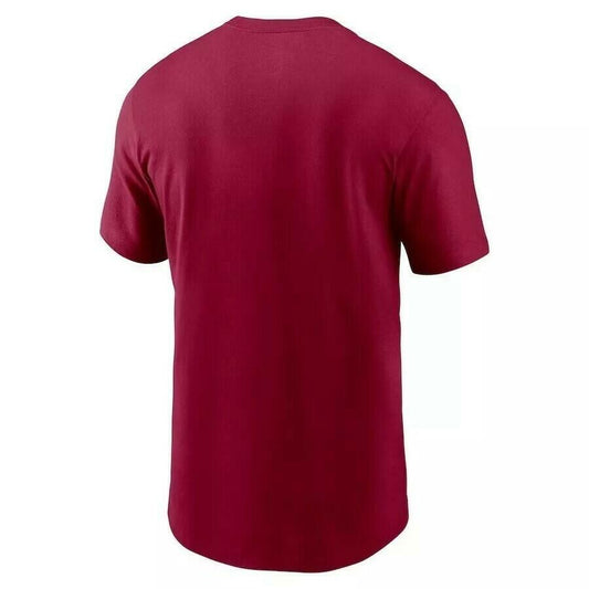 Nike Burgundy Washington Commanders Rewind Logo Tri-Blend T-Shirt - Men's Small