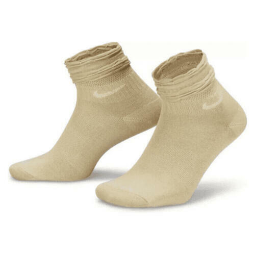 Nike Everyday Training Ankle Socks Gold Medium 1 Pair Unisex