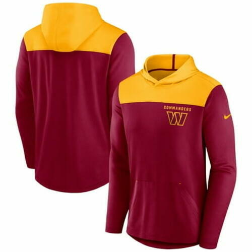 Nike Men's Burgundy Washington Commanders Hoodie, Size S - NFL Fan Gear