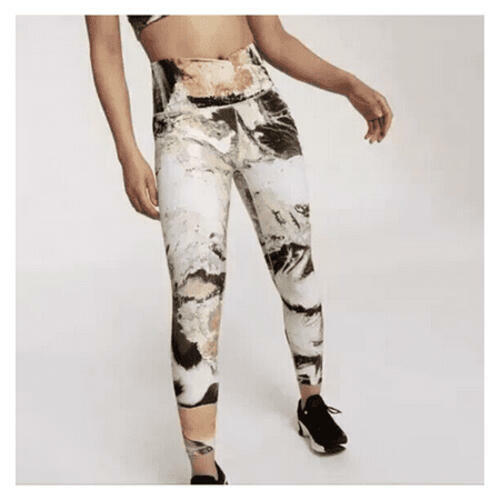 CALIA Cinched Waist Essential 7/8 Legging Hazy Elixer Oat Milk X-Small