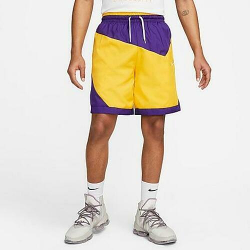 Nike Men's DNA 8" Woven Basketball Shorts Purple/Court Purple Size Small