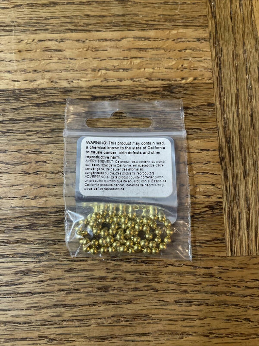 Superfly Silver Bead Chain Eyes Small Fishing Lure for Baits and Lures