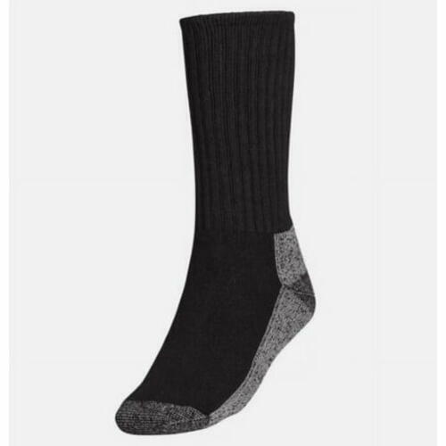 Alpine Design Men's Performance Work Socks 3-Pack Black Size L Odor Control