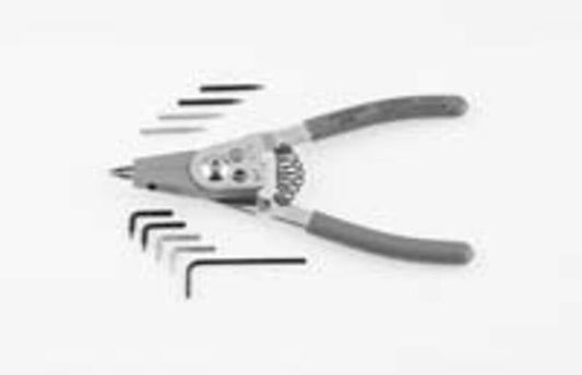 Apex Snap Ring Pliers Small External/Internal Alloy Steel Black 3150