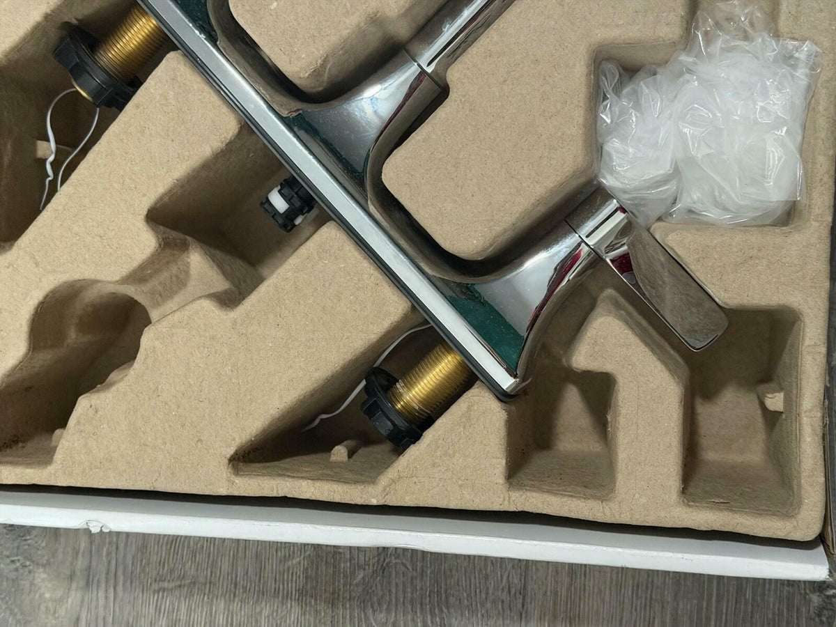 Kohler Maxton Stainless Double Handle Deck Mount Kitchen Faucet R22869-CP
