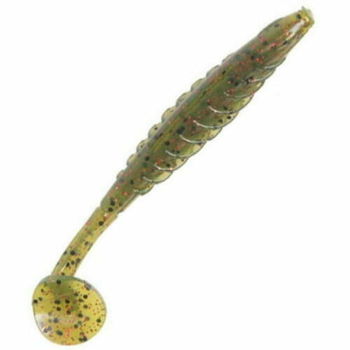 Yum Pulse Swimbait 4.5 Inch Orange QTY 5 Soft Baits Fishing Lures