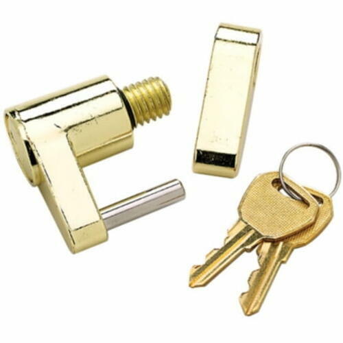 Valmar Brass Trailer Hitch Lock 1-5/8 in