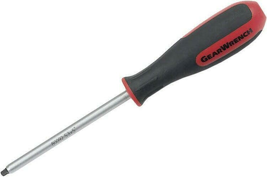 GEARWRENCH #1 x 4" Square Drive Dual Material Screwdriver 80090