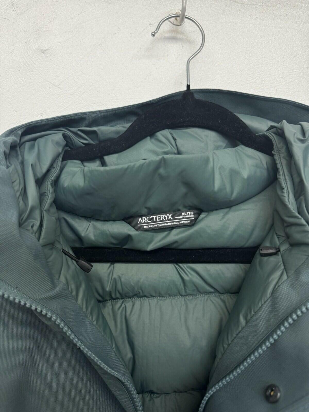 Arc'teryx Women's Patera Parka XL Down Insulated Gore-Tex Boxcar Color