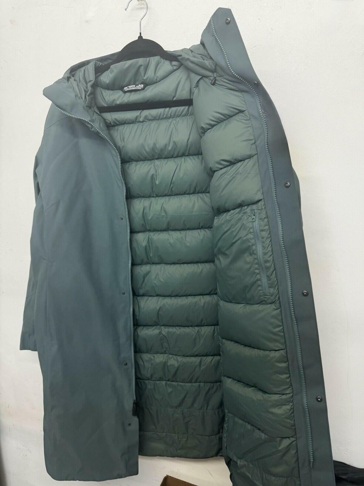 Arc'teryx Women's Patera Parka XL Down Insulated Gore-Tex Boxcar Color