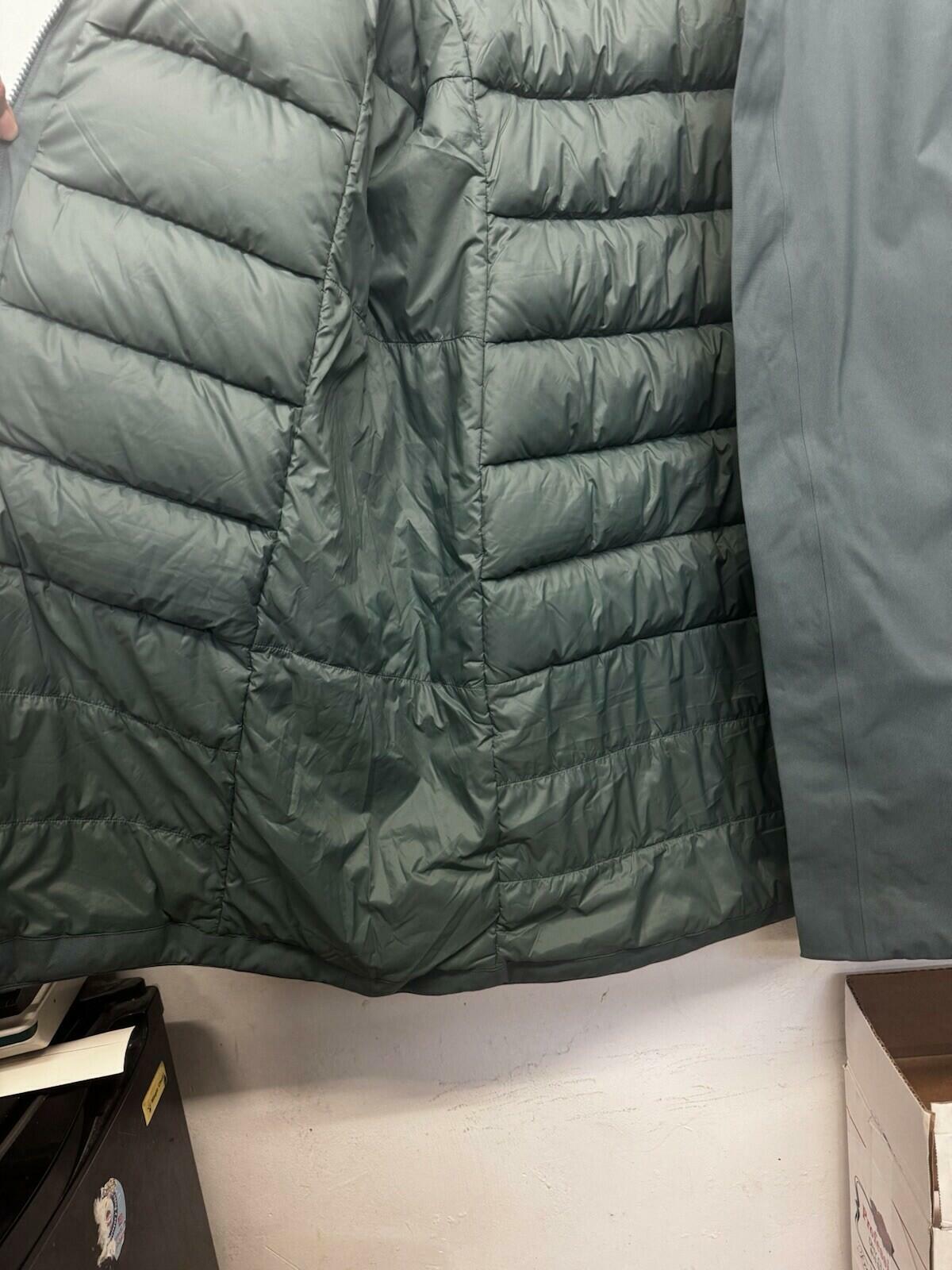 Arc'teryx Women's Patera Parka XL Down Insulated Gore-Tex Boxcar Color